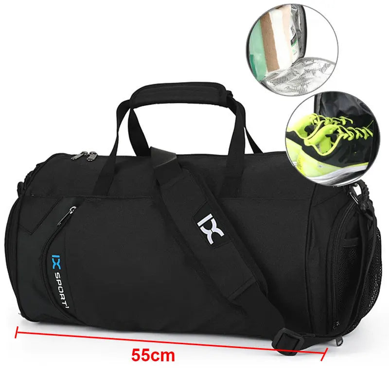 Waterproof Bag with Dry-Wet Separation Black