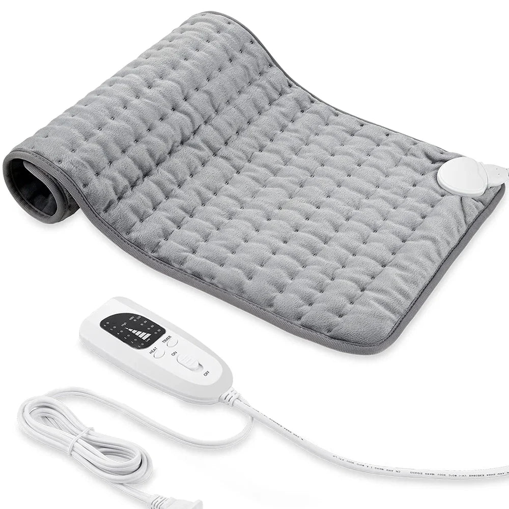 Soft Washable Electric Heating Pad – 6-Level Heated Blanket for Shoulders, Legs, Feet, Hands & Abdomen