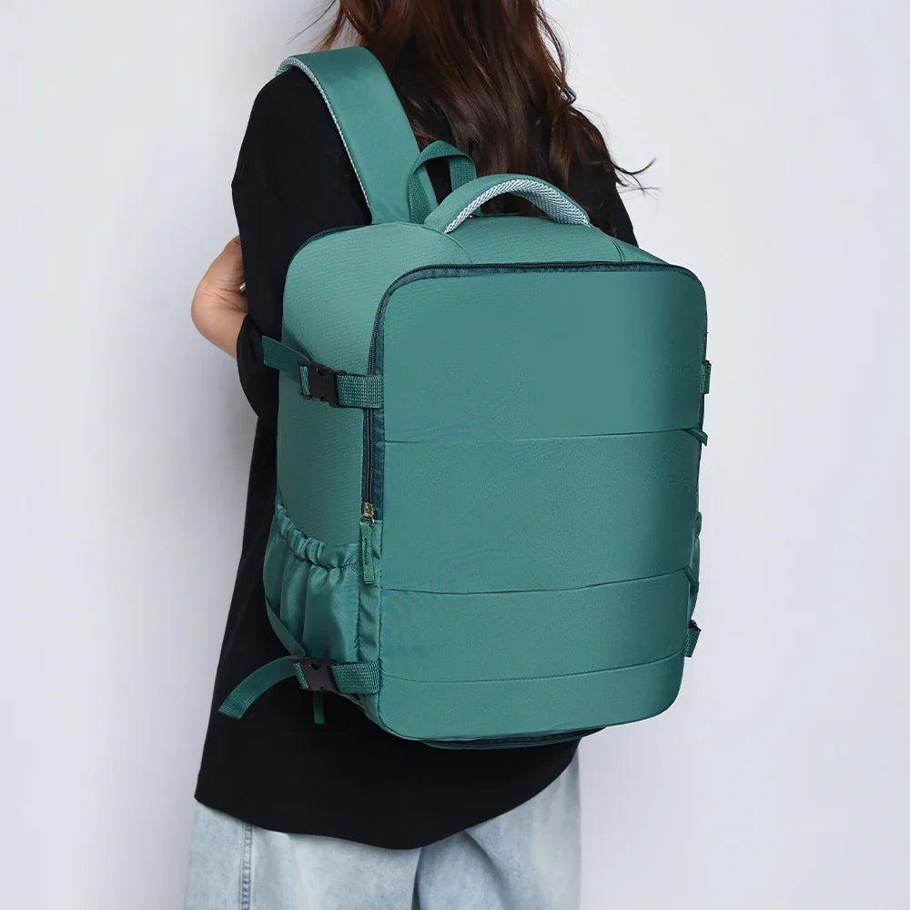 Travel Boarding Laptop Backpack Green