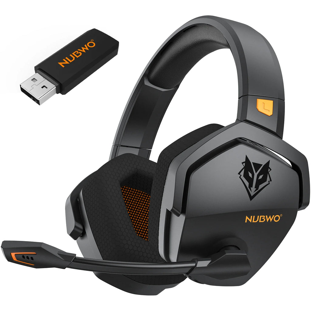 Dual Wireless Gaming Headset Orange