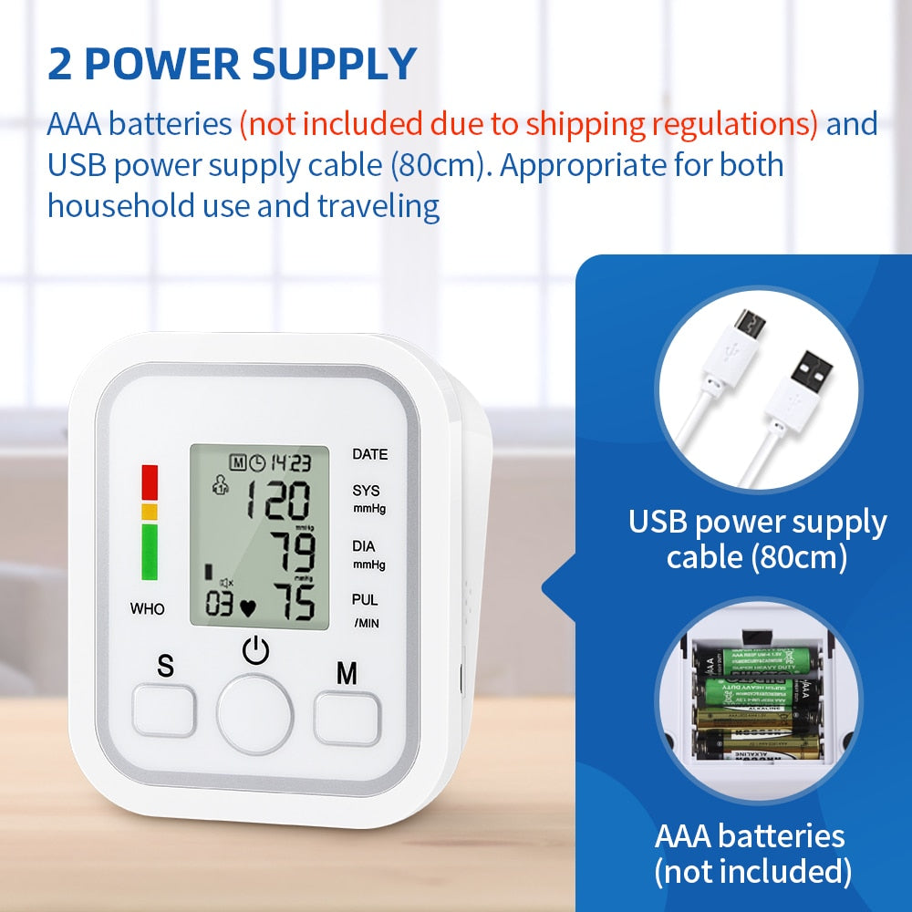 Automatic Digital Blood Pressure Monitor