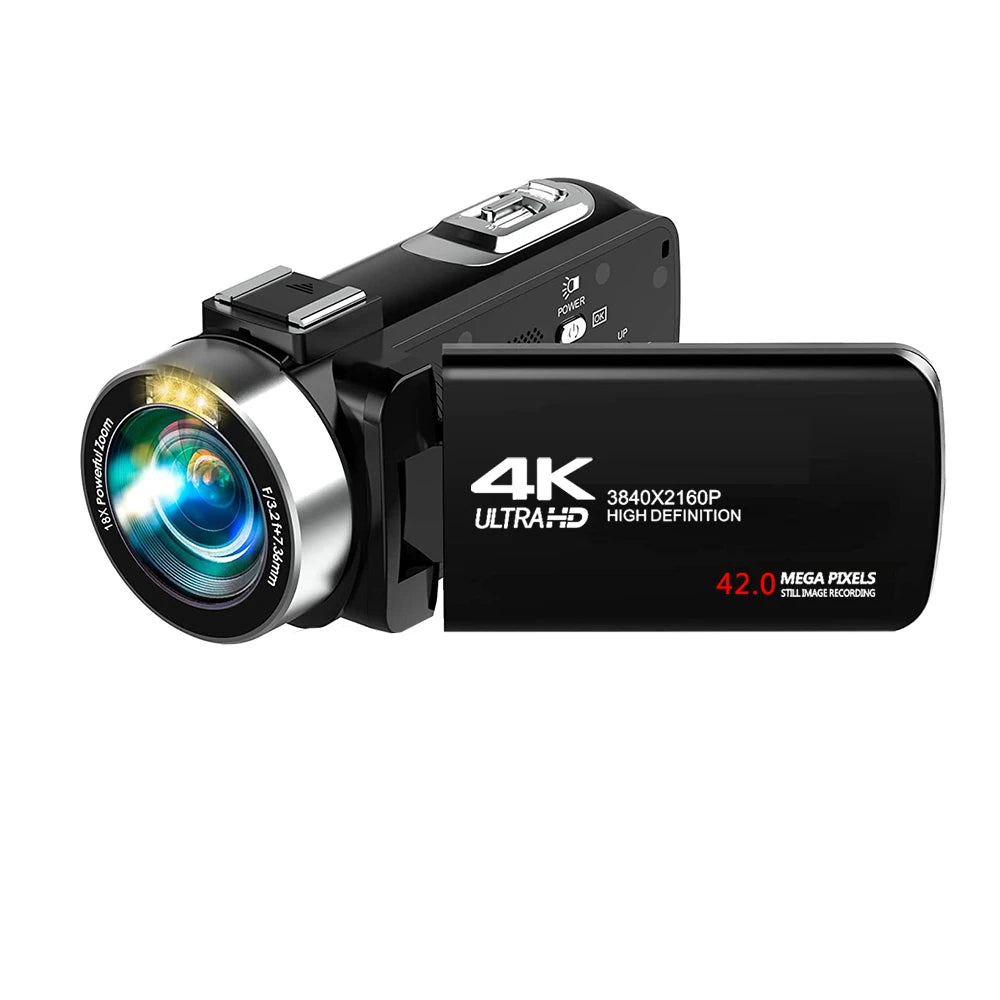 Digital Camera 3.0 Rotatable Screen Black