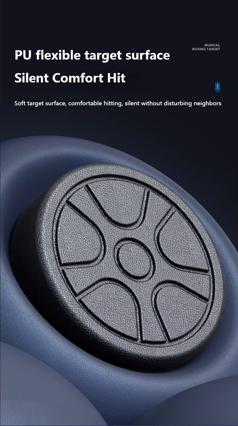 Smart Music Boxing Machine - W/ Bluetooth Connectivity And Gloves