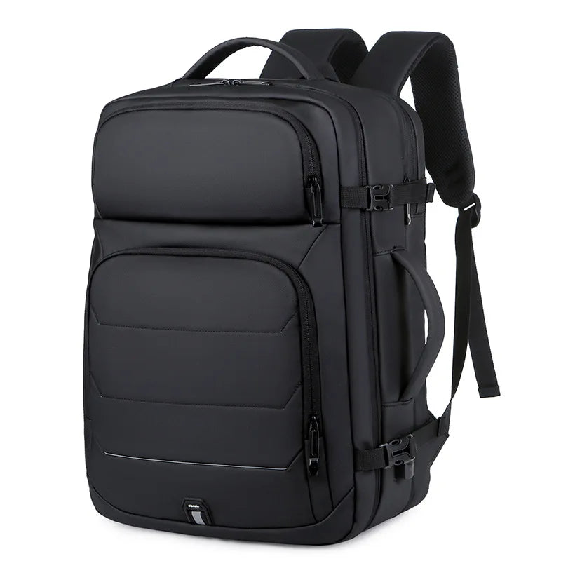 Laptop Backpack with USB Port Black