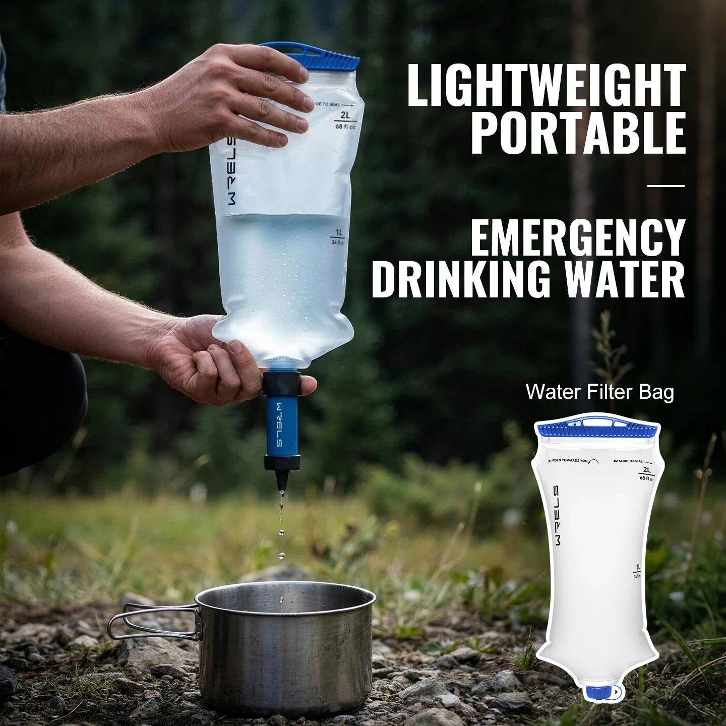Water Filtration Collection Bag