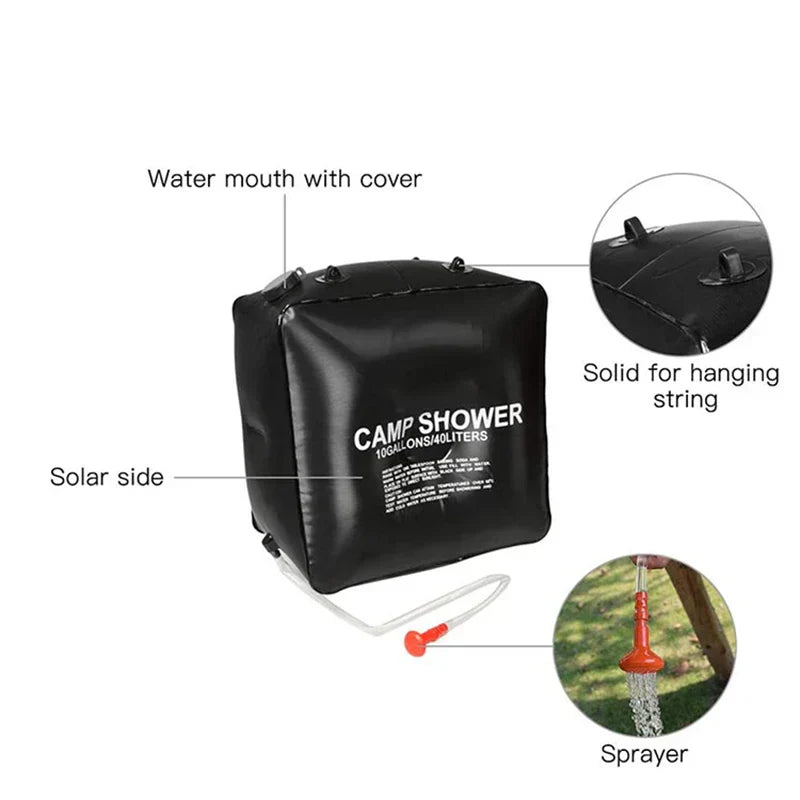 Water Bags 40L Shower Head