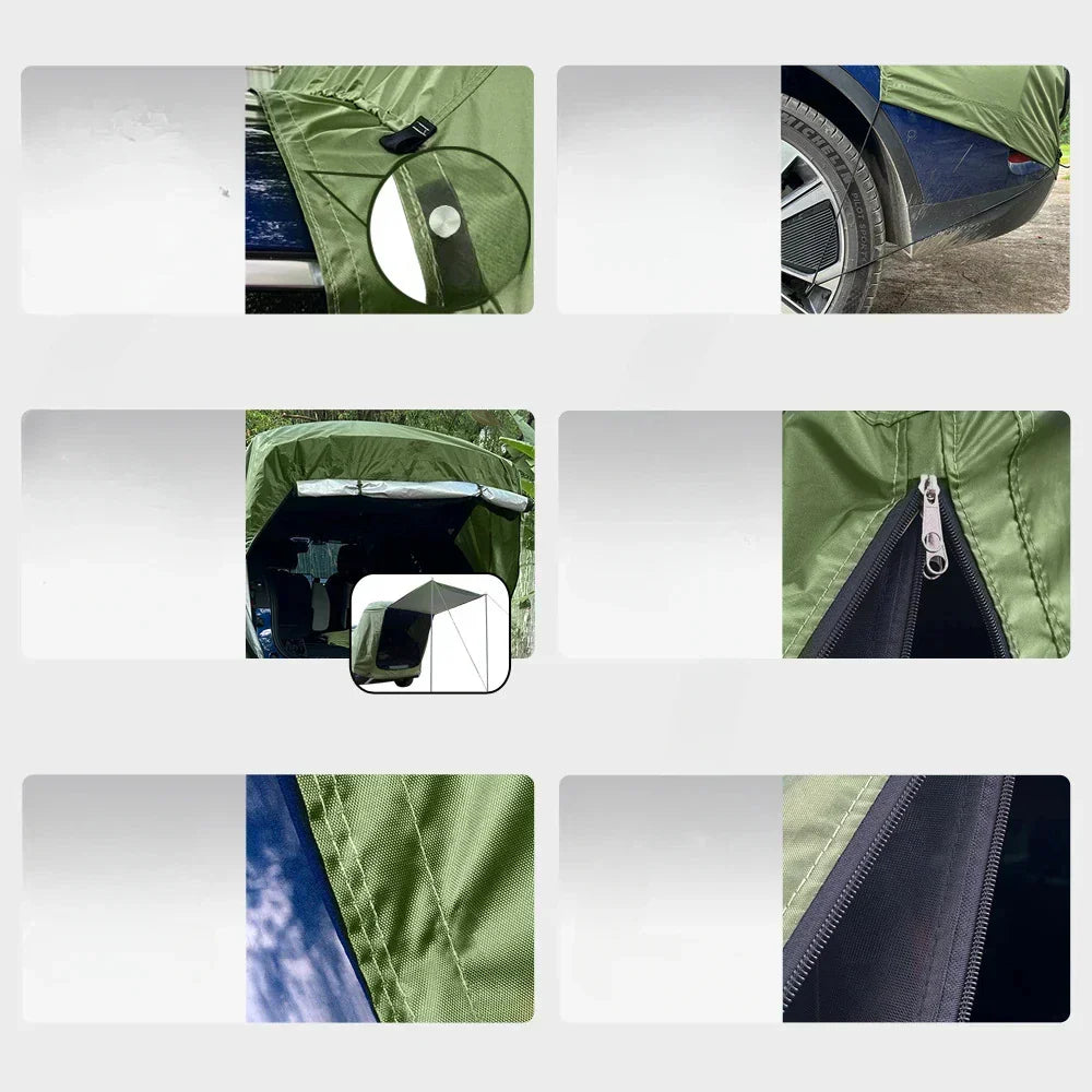 Multifunctional Car Roof Extension Tent for Outdoor SUV/MPV