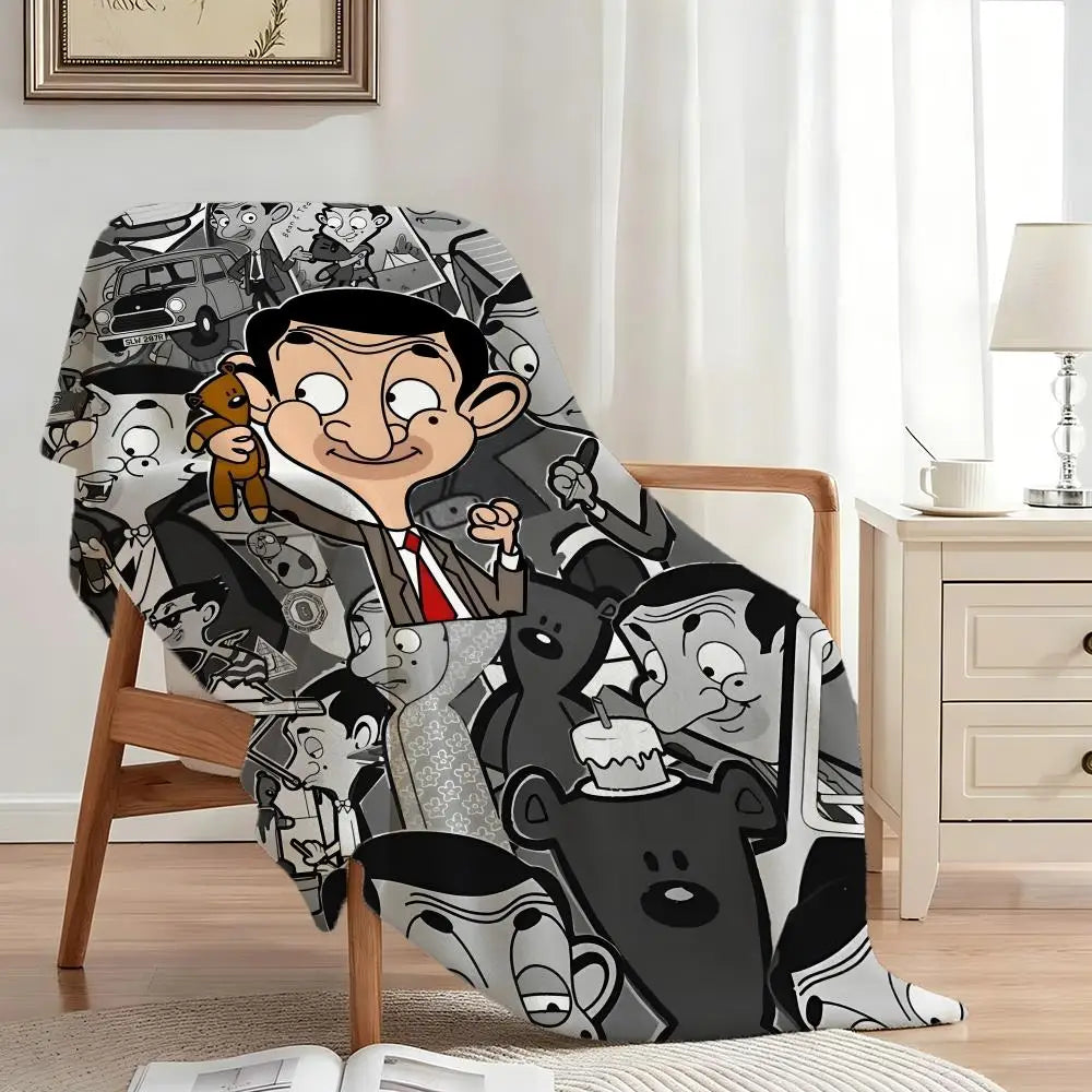 Comedy Character Flannel Throw Blanket