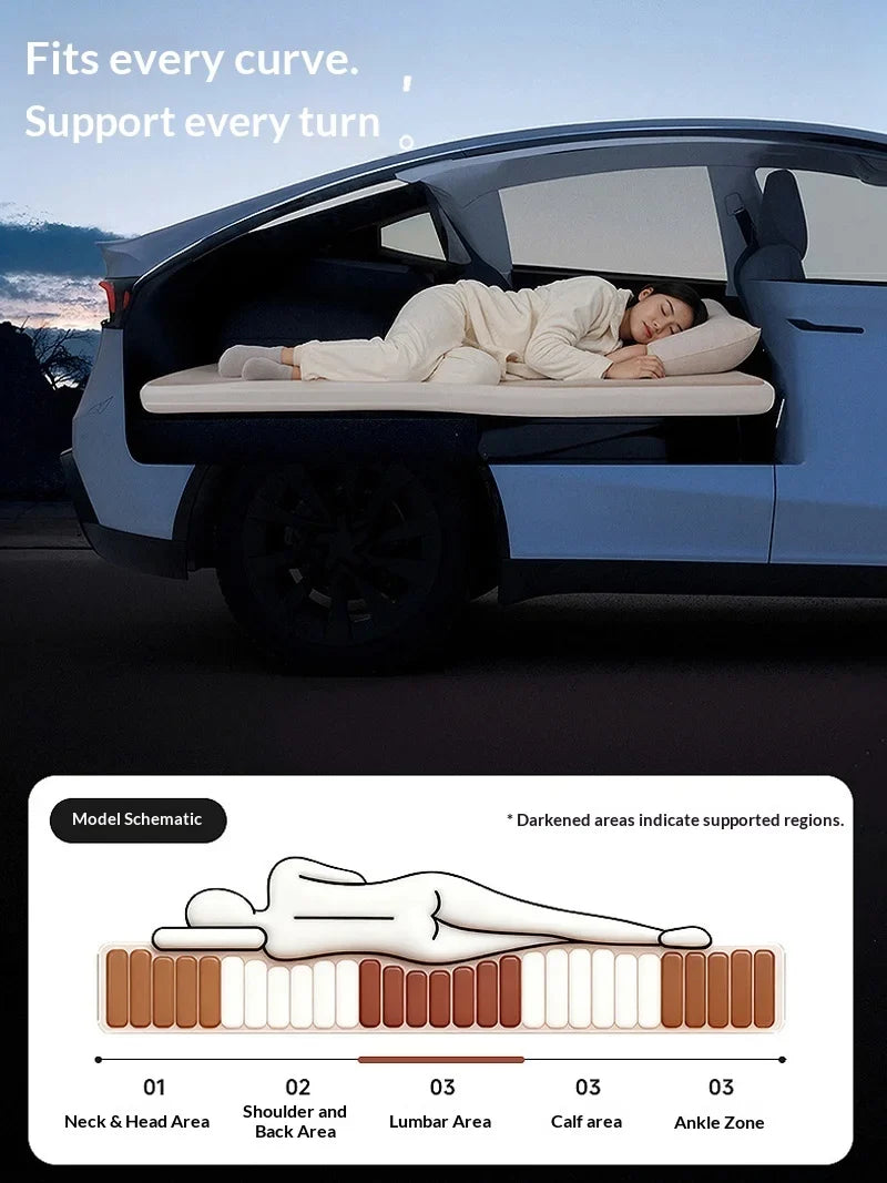 Universal Inflatable Car Travel Bed
