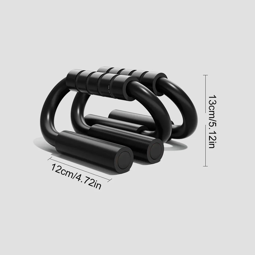 S-Shape Pushup Handles - Foam Grips