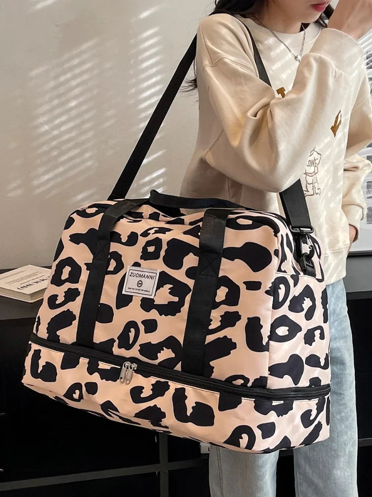 Women's Carry-On Travel Bag (Khaki)