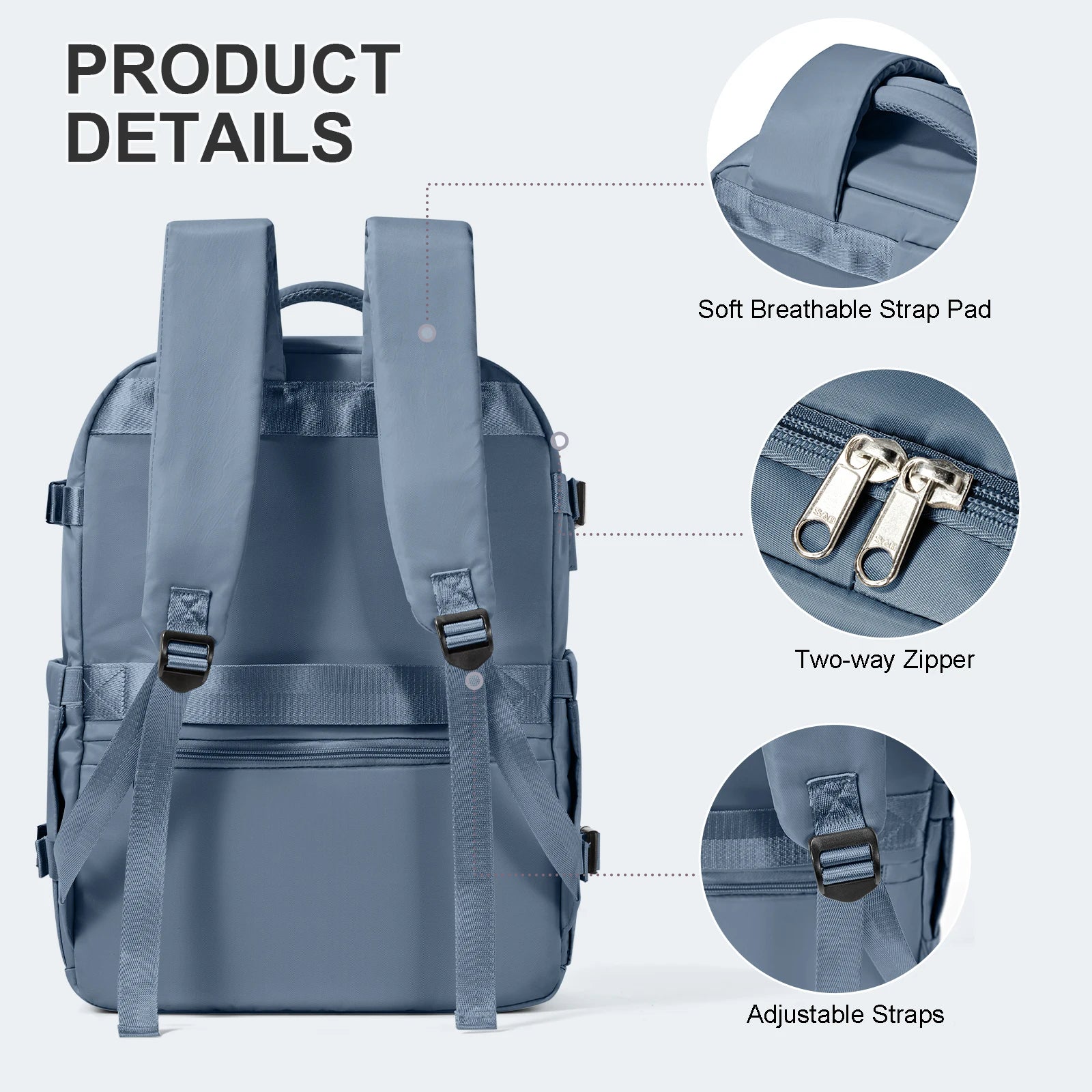 Large Capacity Laptop Backpack for Men and Women