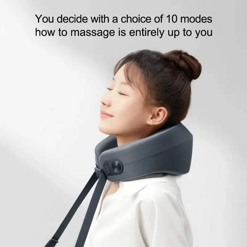 Smart Neck and Shoulder Massager with App Control Grey