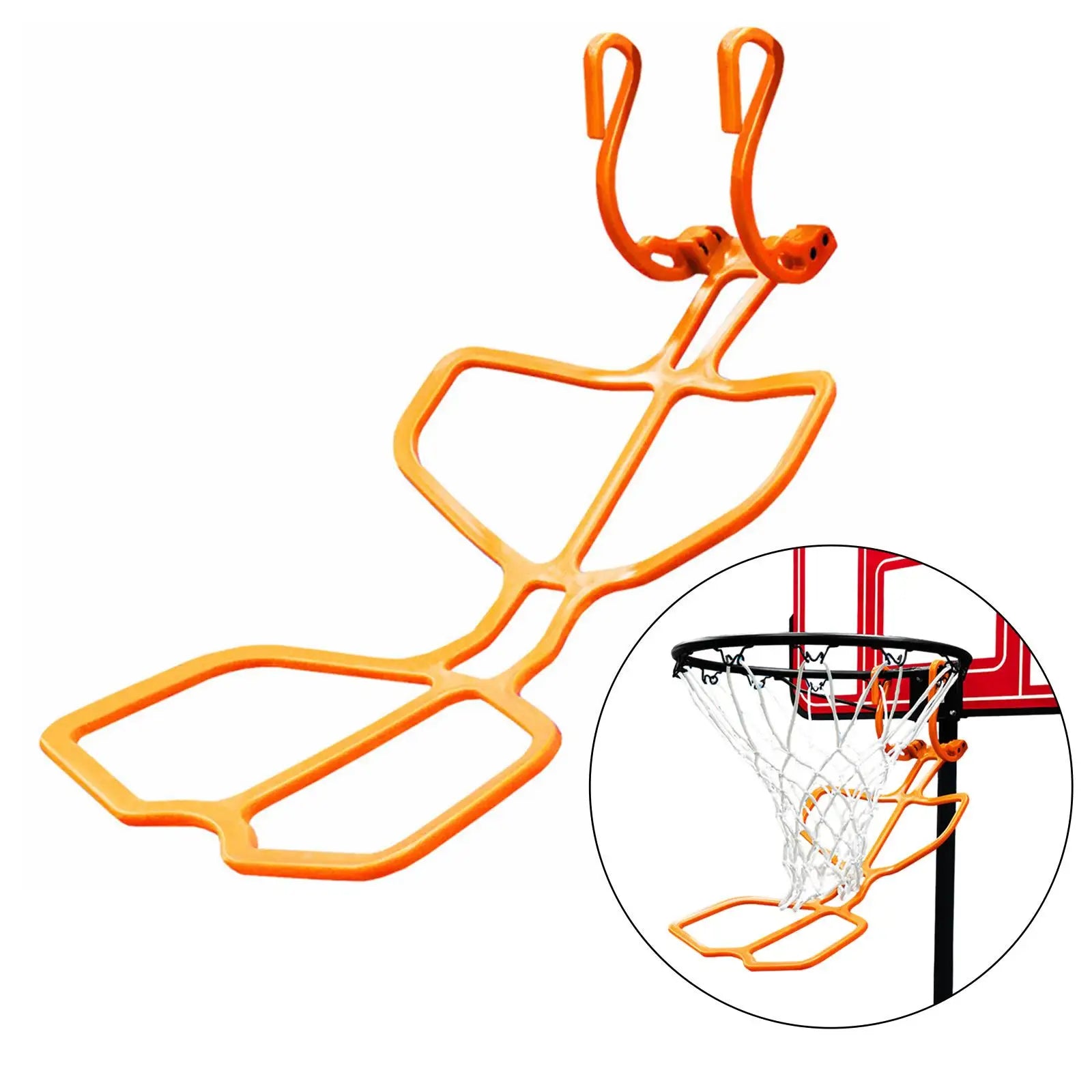 Basketball Hoop Ball Return Attachment – Automatic Ball Return System for Basketball Hoops