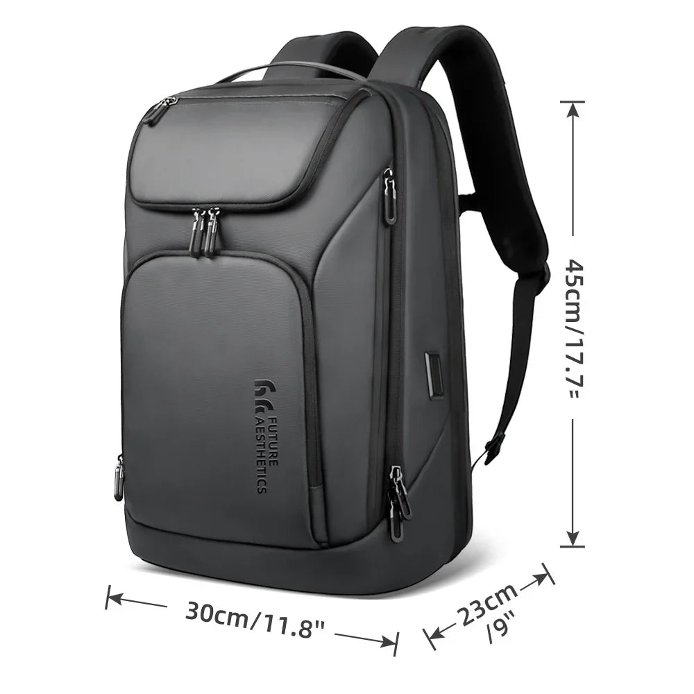 17.3-Inch Business Laptop Backpack Grey