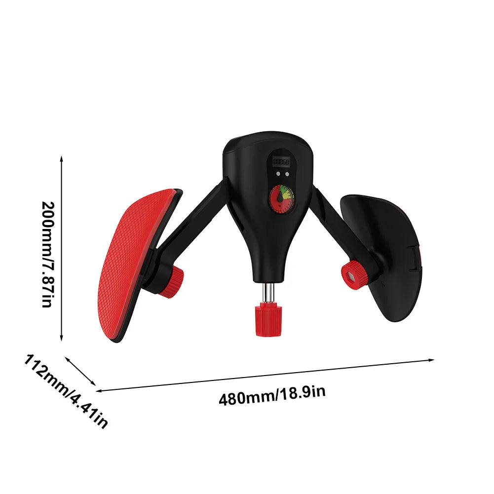 Pelvic Muscle Trainer Up to 35kg Resistance Black
