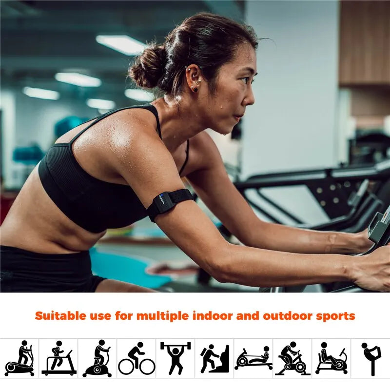 Heart Rate Optical Fitness Monitor Black
