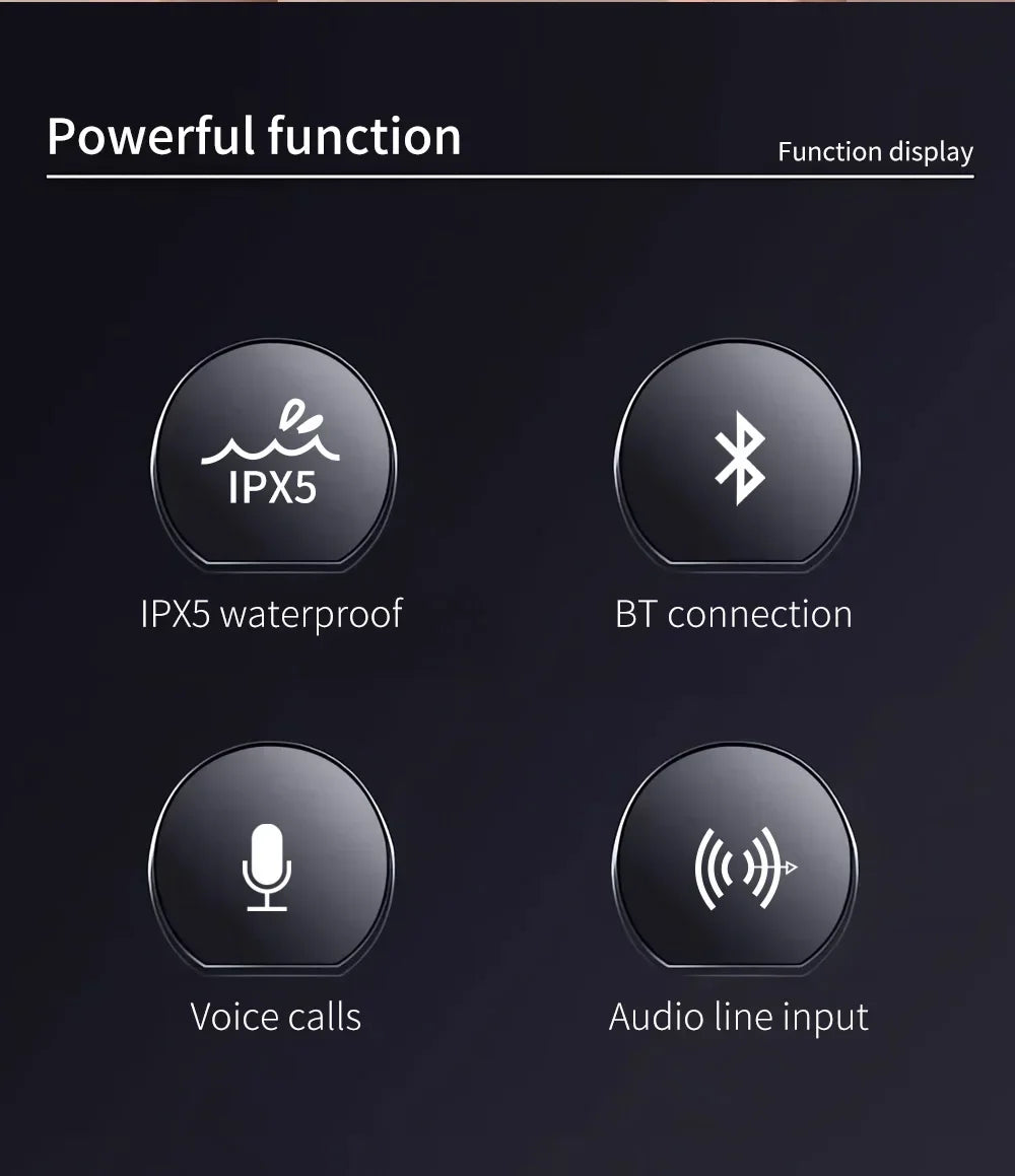 Mini Wireless Soundbar Speaker Blue