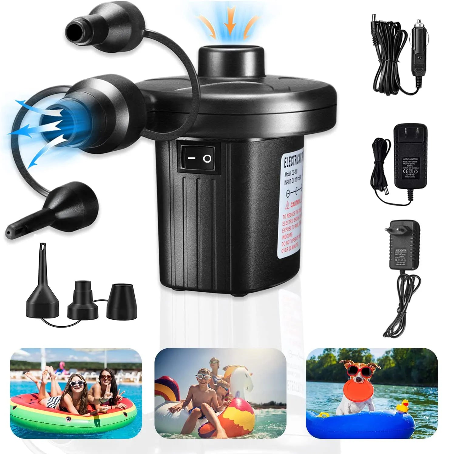 Outdoor Quick Air Pump Electric Air Cushion