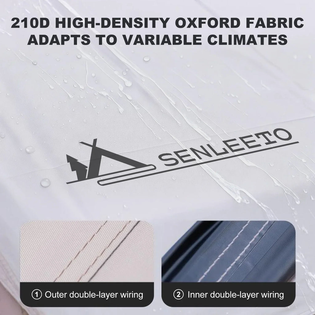 10×13FT Rainfly Tarp – Waterproof Ultralight Camping Shelter for 6–8 Person