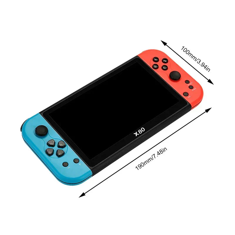Retro Handheld Game Player 7inch