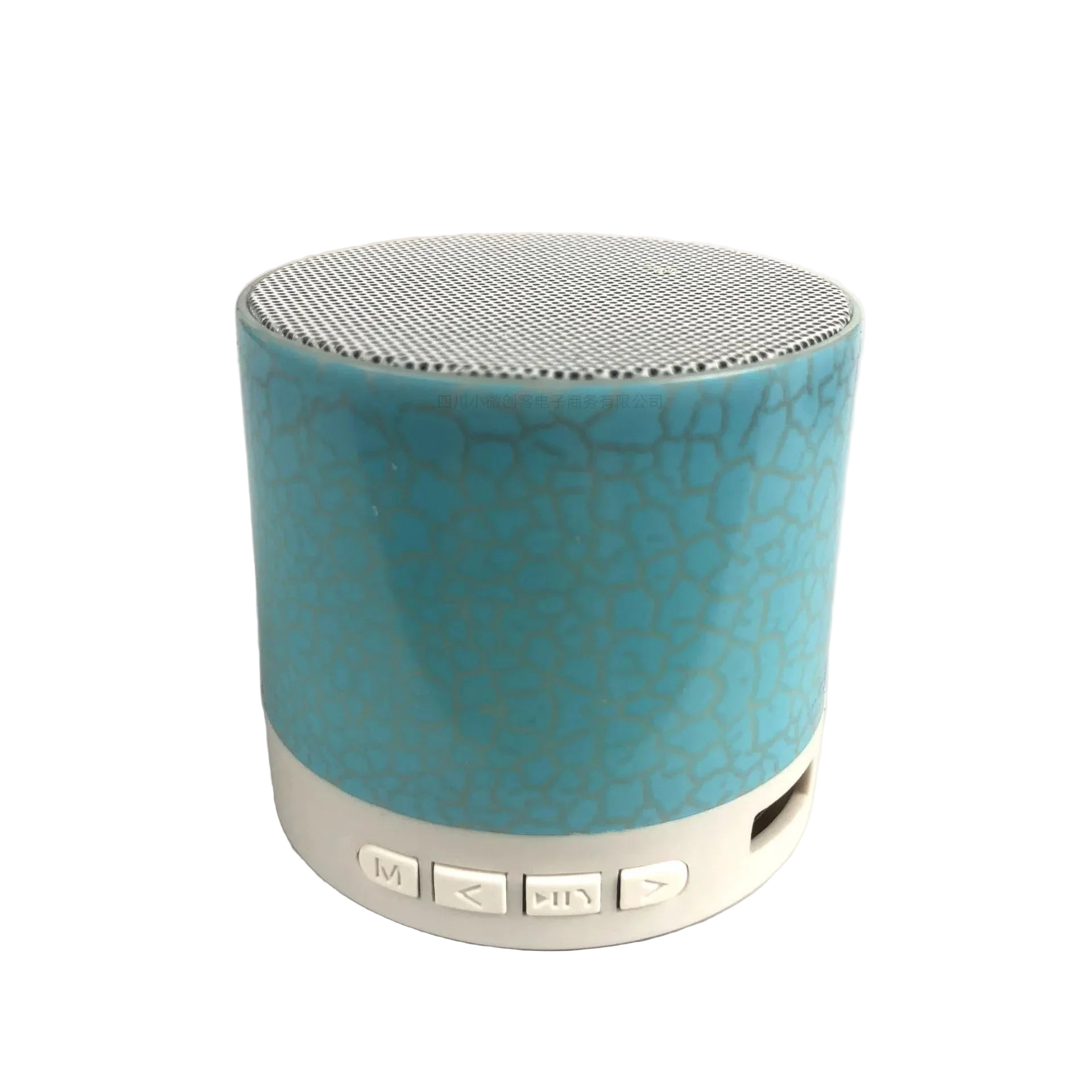 Mini Bluetooth Speaker Wireless LED Blue