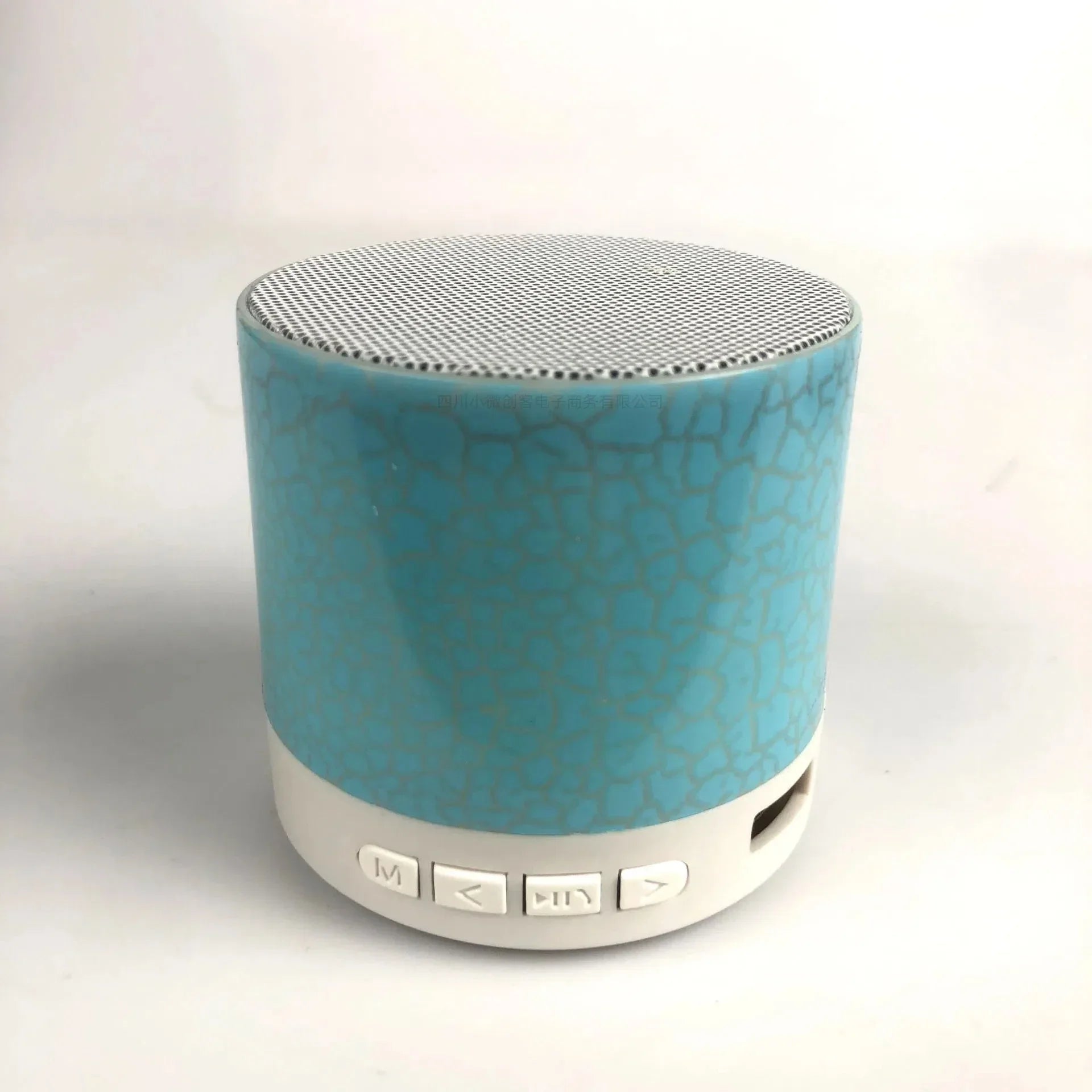 Mini Bluetooth Speaker Wireless LED Blue