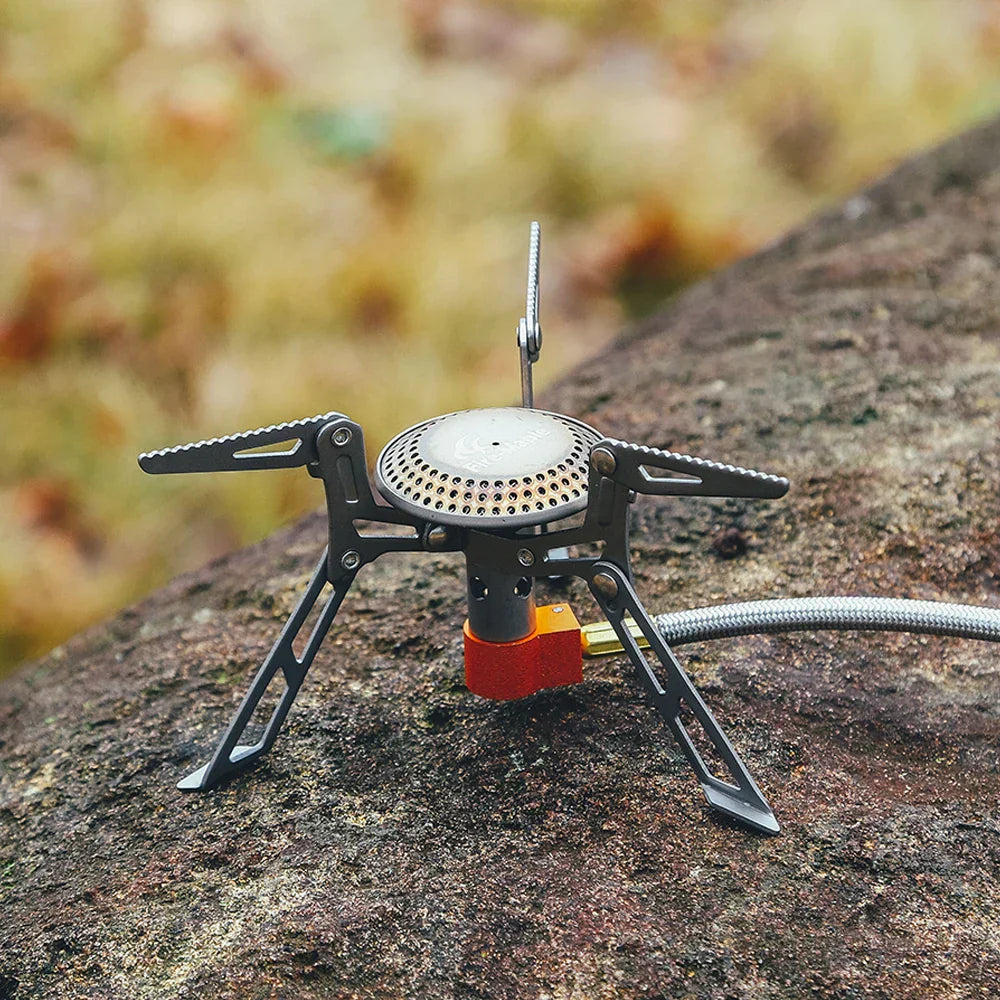 3300W Titanium Camping Stove Silver
