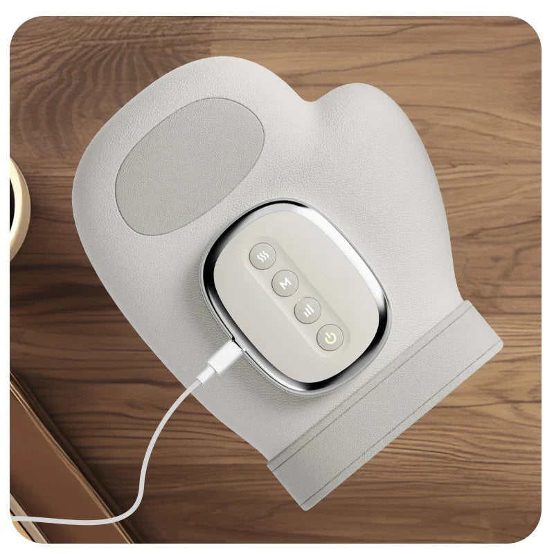 Electric Hand Massager with Airbag Compression Grey