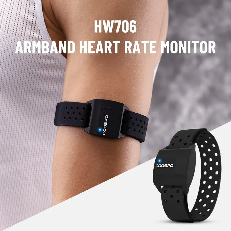 Heart Rate Optical Fitness Monitor Black