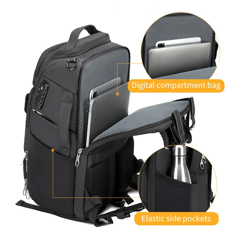 Professional Photography Backpack Black