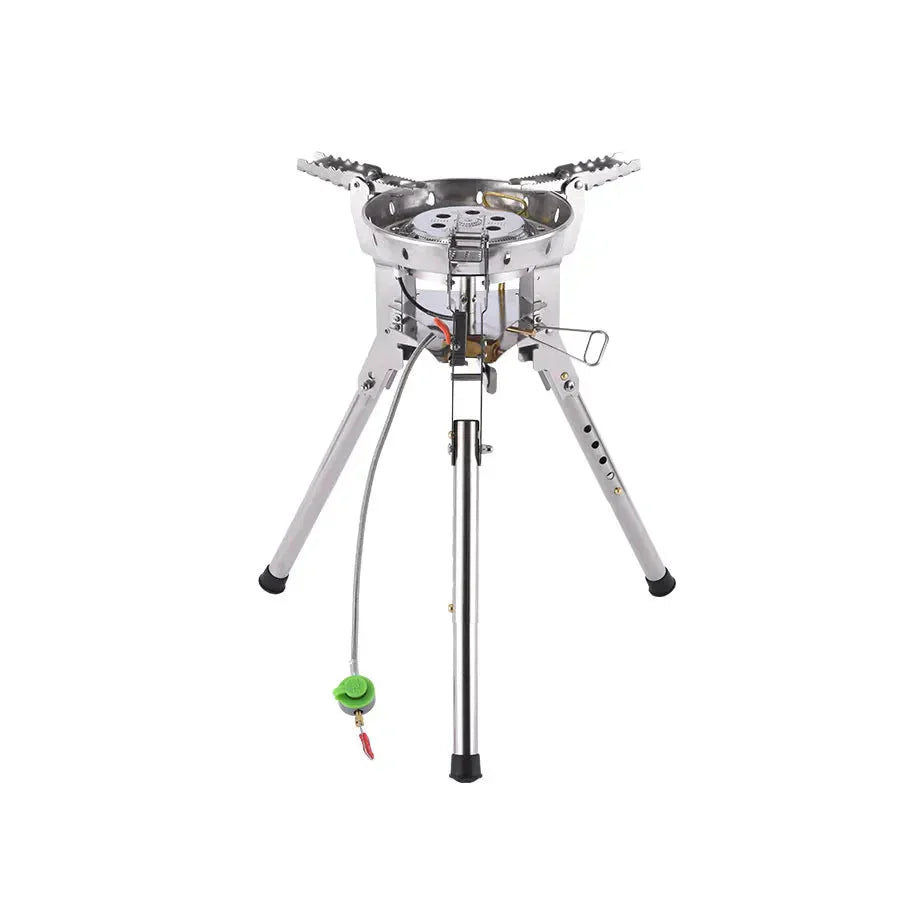 High Power Camping Burner 4360W Silver