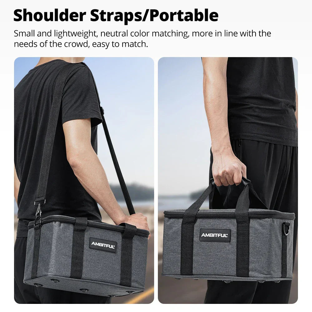 Studio Flash Video Camera Shoulder Bag Grey