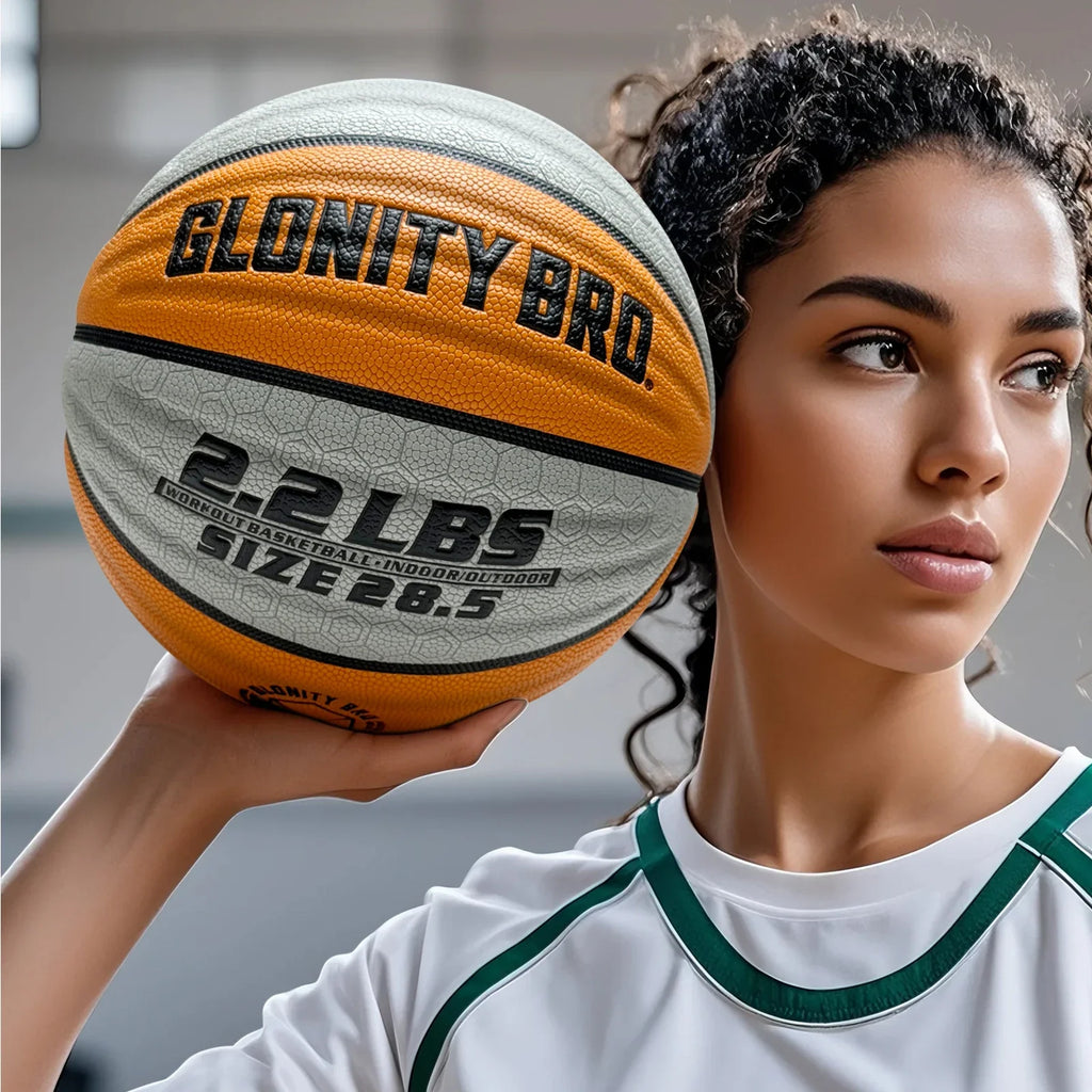 Heavy Weighted Training Basketball 3 lbs – Official Size 29.5" Non-Slip Indoor & Outdoor Practice Ball