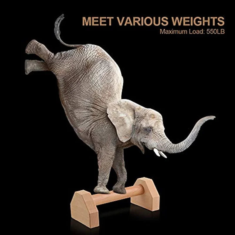 Push-up Stand Wood Pushup Bars Exercise