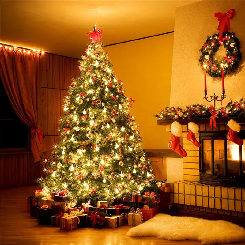 12m Ball LED String Lights - USB/Battery Powered Garland Lights