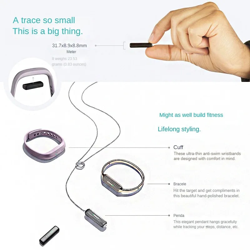 Intelligent Sports Bracelet Fitness Tracker Purple