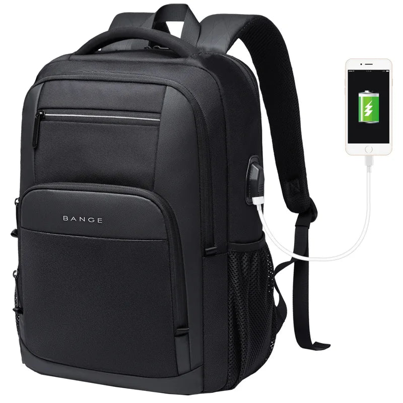 Waterproof Laptop Backpack Black