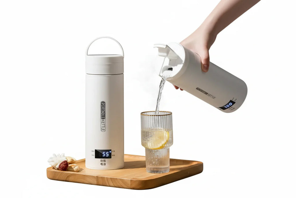 500ML Portable Electric Kettle Thermal Cup