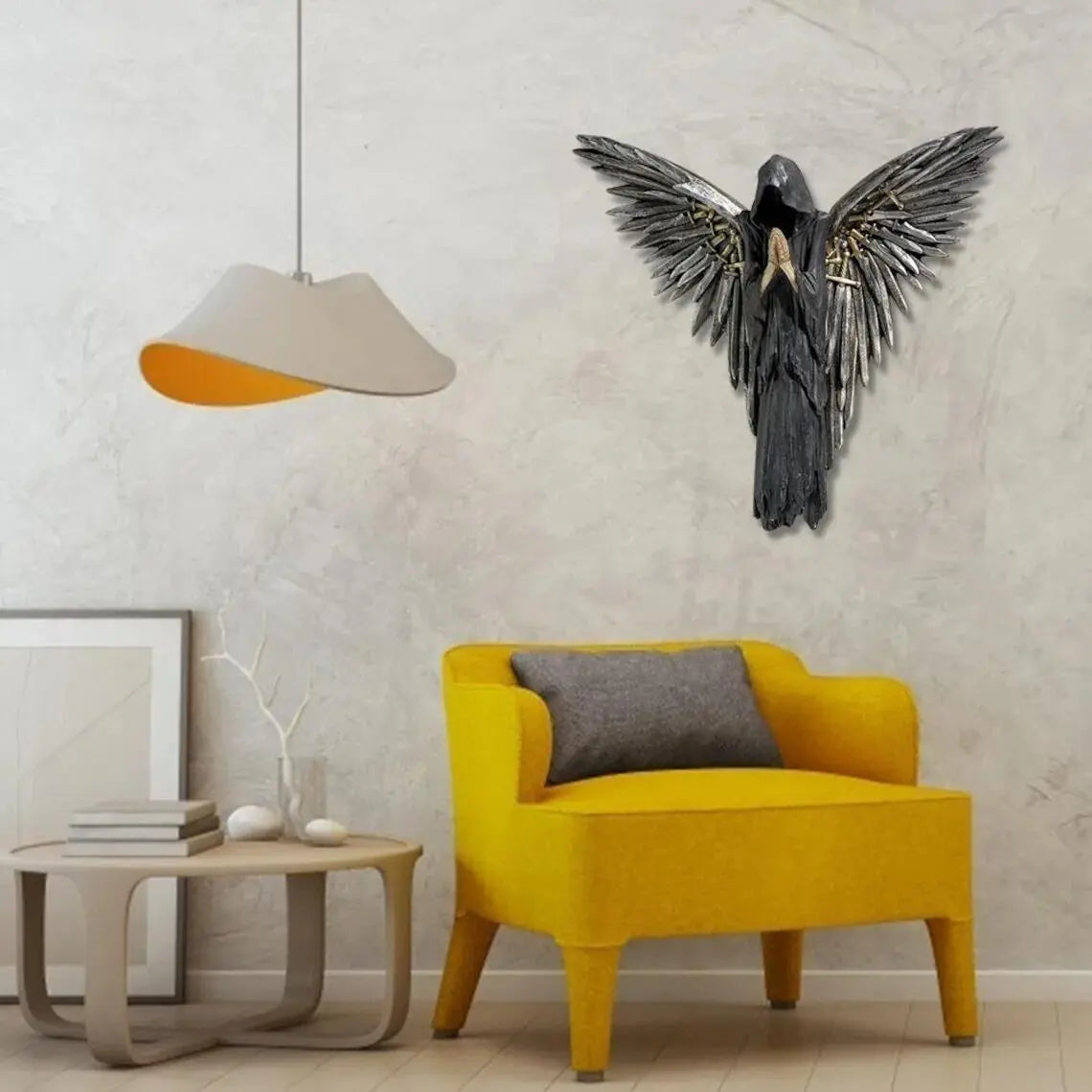 Soul of The Warrior Grim Reaper Wall Sculpture