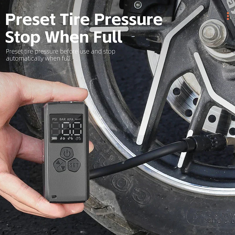 150PSI Mini Electric Bike Pump