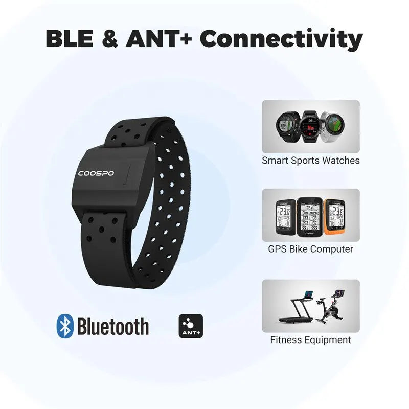 Heart Rate Optical Fitness Monitor Black