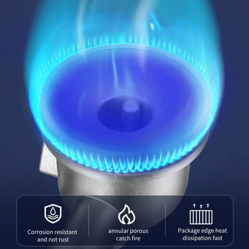 Camping Stove with Electronic Ignition Grey