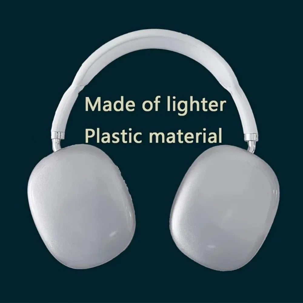 Wireless Bluetooth Over-Ear Headphones White