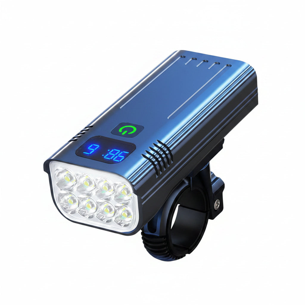 4800 Lumen USB Bike Light Set Black