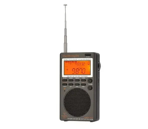 Full-Band Mini Digital Stereo Radio Black