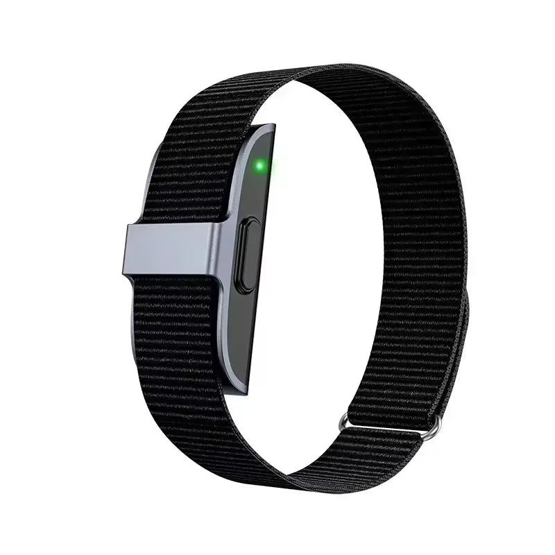 Smart Bracelet with 24/7 Heart Rate Black