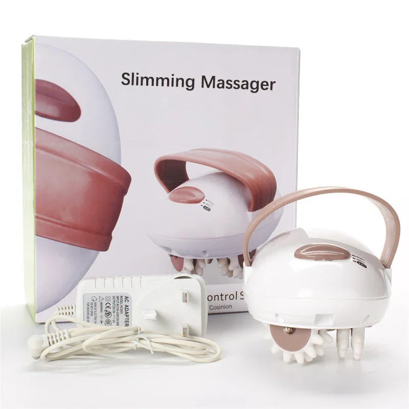 3D Electric Body Slimming Massager Anti-Cellulite Fat Burner White