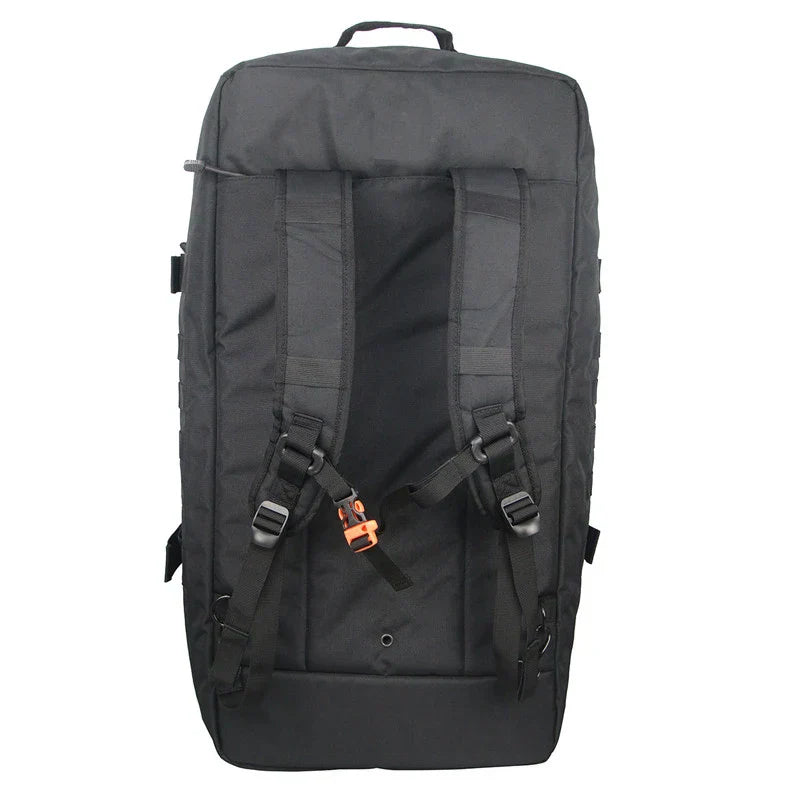 Tactical Molle Sport Travel Duffel Bag Black