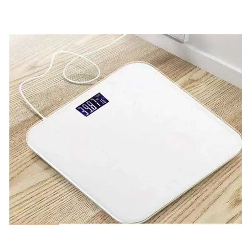 USB Charging Electronic Body Scale White